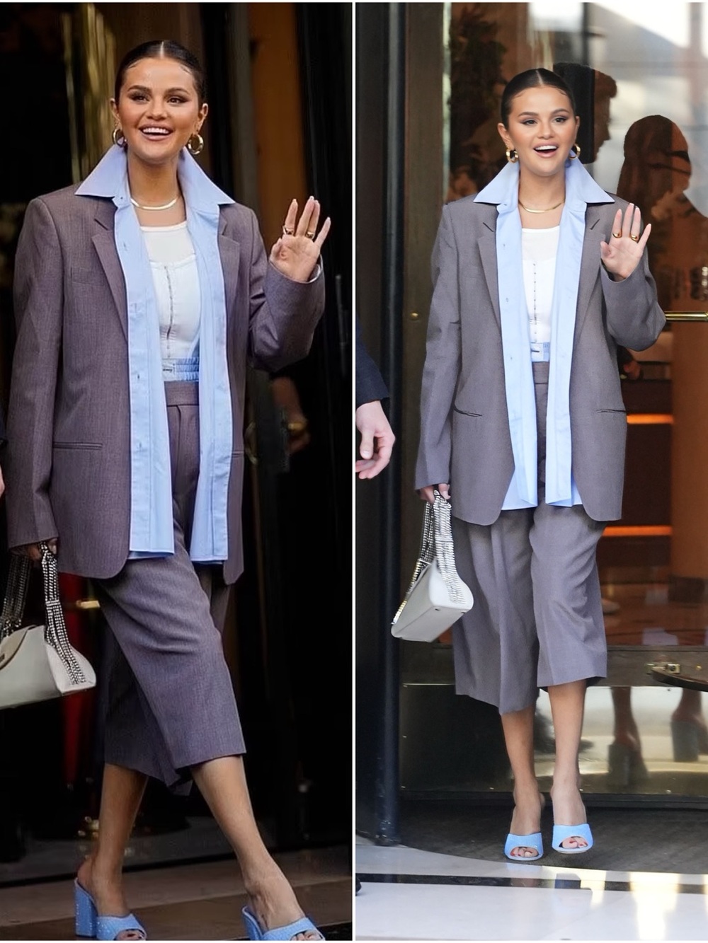 Alexander Wang Layered Oversized Blazer With Shirt S/M